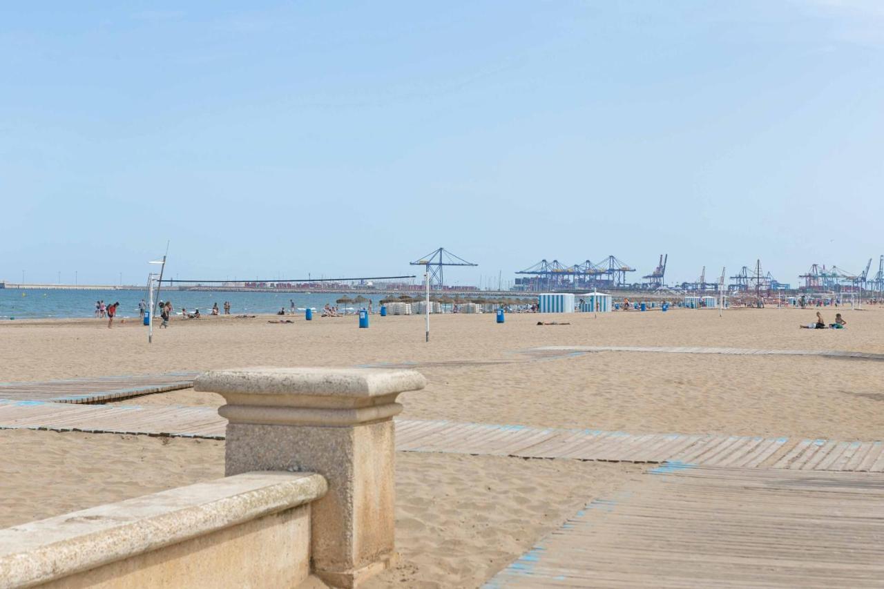 Malvarrosa Las Arenas II Valencia Luaran gambar
