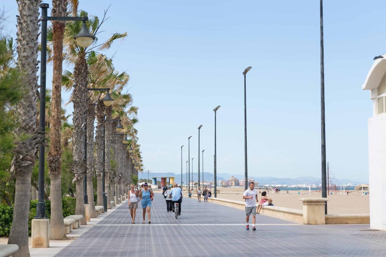 Malvarrosa Las Arenas II Valencia Luaran gambar