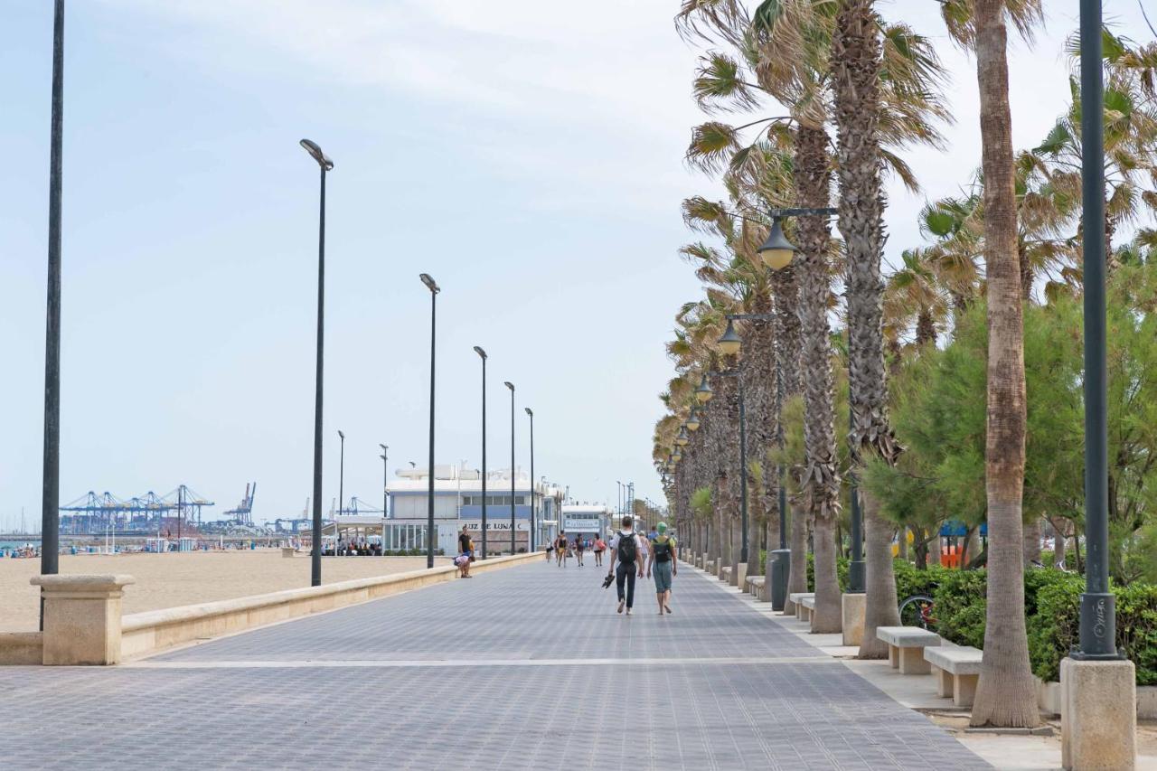 Malvarrosa Las Arenas II Valencia Luaran gambar