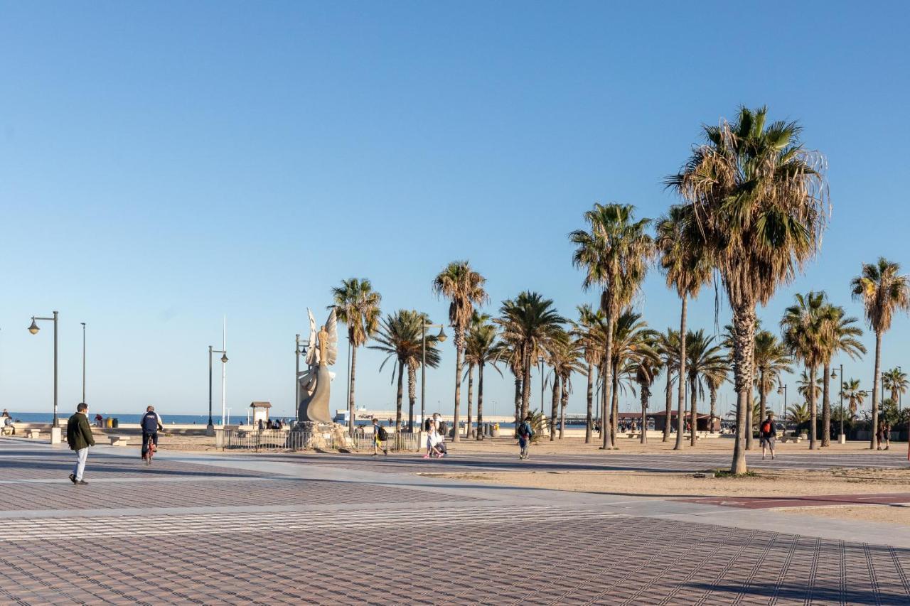 Malvarrosa Las Arenas II Valencia Luaran gambar